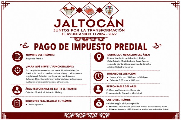 PAGO DE IMPUESTO PREDIAL